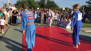 Показательное выступление дзюдоистов СК Барс Саратов