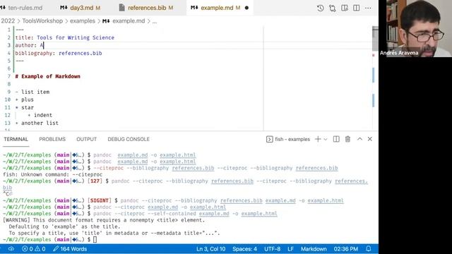 Tools for writing science. Day 3: Cross references смотреть онлайн