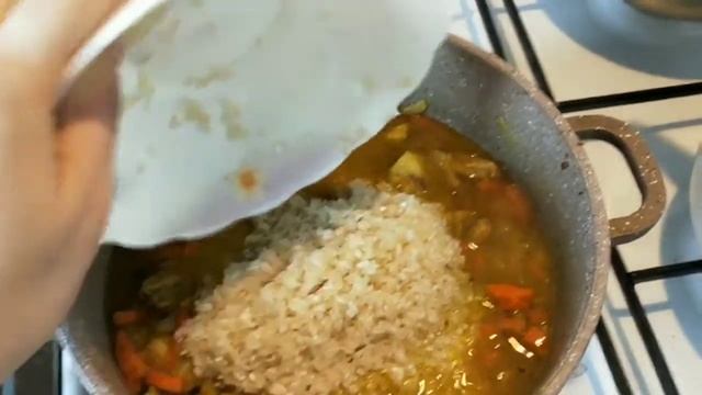 Плов со свинины