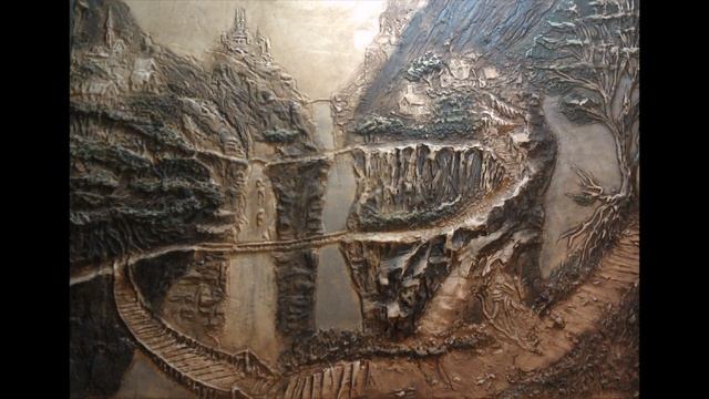Барельеф этапы создания .рельефное панно.3D панно "Окраина Эриадора" смотреть онлайн