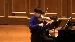 Beethoven Sonata No. 9 Kreutzer Angelo Xiang Yu Mei Rui Jordan Hall