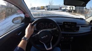 2022 Kia Rio [1.2 MPI 84HP]| POV Test Drive #1099 Joe Black