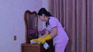Обучающий видеоролик "Организация деятельности департамента Housekeeping. Деятельность горничной."