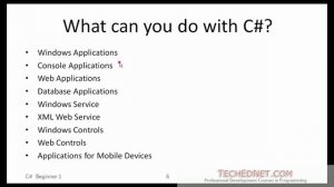 C# Beginner - What is C# and What is .NET?
