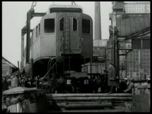 Первый Советский тепловоз ГЭ-1 -- 1924 г.