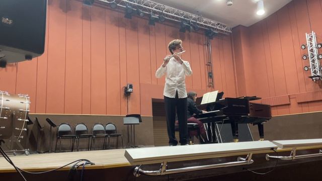 Telemann. Sonate Metodiche #3 in e-moll. Даниил Росс - флейта. смотреть онлайн