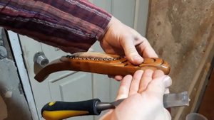 Реконструкция, ремонт кресла "Китайское барокко"