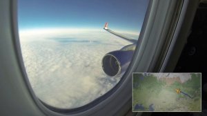 Ту 214 «Трансаэро» — ПОЛЁТ В КАБИНЕ