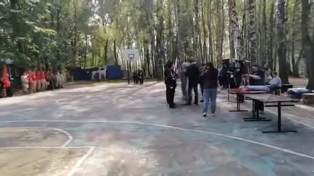 2 место команды Морская пехота г.о.Домодедово МО слета часовых Постов Памяти среди команд ЦФР