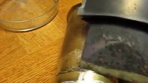 Лужение латунной гильзы оловом молотковый паяльник 200 Вт