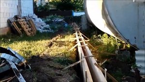 Фундамент для забора