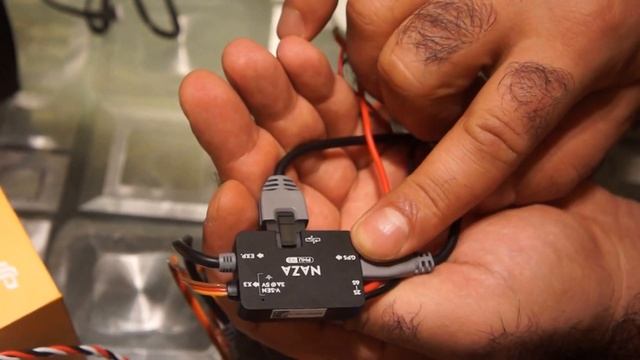 SETUP: Двухосевой подвес TYROT, Naza V2, видеосистема от DJI, Minim OSD