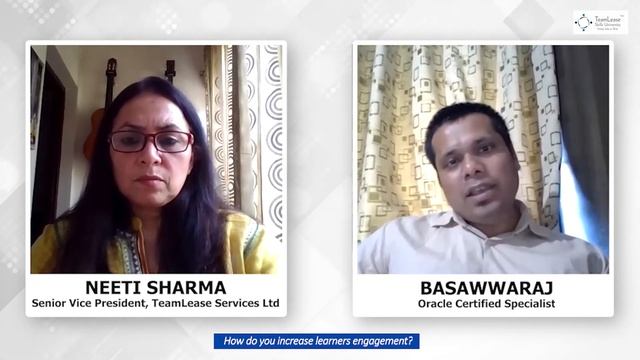 Basawwaraj, Oracle specialist and trainer shares his views on how to increase learners' engagement смотреть онлайн