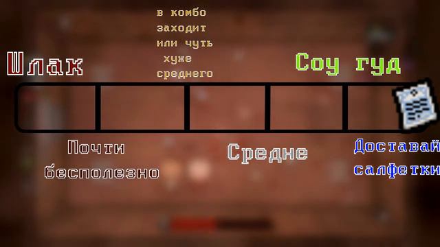 Мини-аналитика предметов из Repentance смотреть онлайн