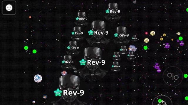 Rev-9 captured the server in solo. Agario mobile смотреть онлайн