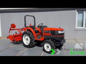 Kubota GT 21 Минитрактор японский Kubota с ПСМ, Почвенная фреза RL-160 T, в Екатеринбурге