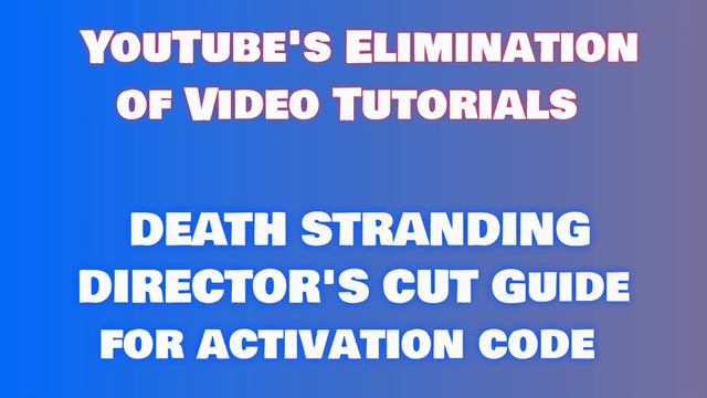 Steps how to Download & Install full version DEATH STRANDING DIRECTOR'S CUT смотреть онлайн
