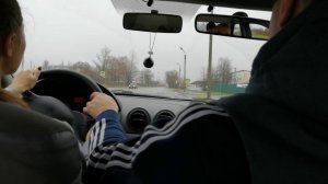 Второе вождение по городу