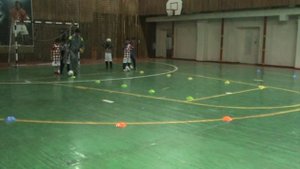 23-декабря 2019г.  Эстафета с мячом.