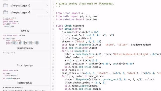 Plotting Sine Function on Python for iPad