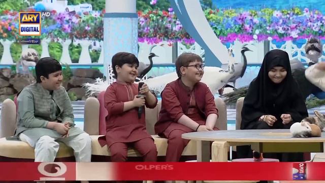 Nannhe Mehmaan | Kids Segment | Waseem Badami | Ahmed Shah | 20 March 2024 | #shaneiftar