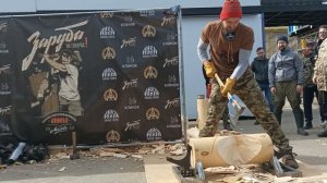 Полуфиналист Зарубы 2024 с топором от SUPERTOPOR