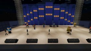 На канале 10000 Подписчиков. Песня На Сцене. Minecraft.