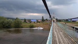Село Нижние Лемезы брод через реку Лемеза