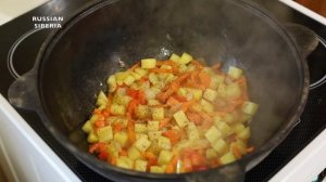 ЩИ ИЗ СВЕЖЕЙ КАПУСТЫ В ОДНОМ КАЗАНЕ