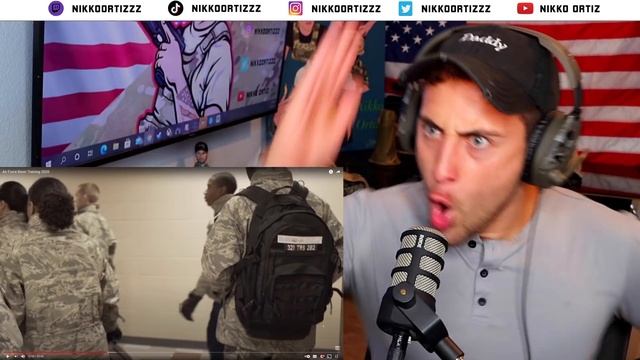 AIR FORCE BOOTCAMP!!! (REACTION) смотреть онлайн