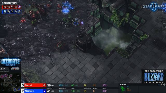 Ultimate Series 2018 Season 2 Global Playoff - Ro8 Match 2: Neeb (P) vs Serral (Z) смотреть онлайн