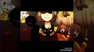 Комикс undertale "пьяная чара"