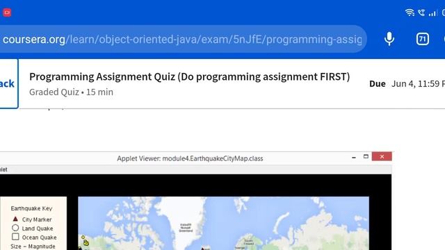 Coursera all weeks answers|| object oriented programming in Java|| Result ??? смотреть онлайн