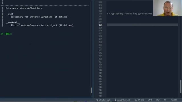 Python Basics Tutorial Cryptography Fernet Key Generation  || Data Encryption