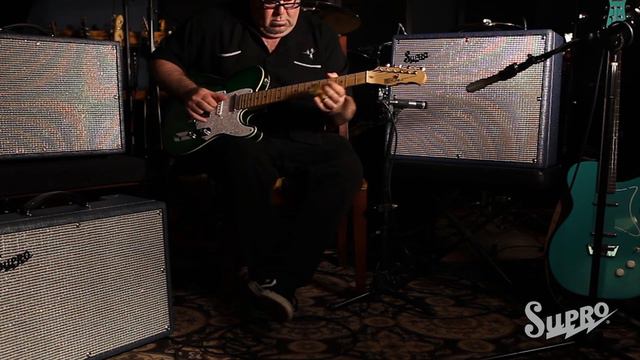 Matt Smith plays the Supro S6420 Thunderbolt 1964 Reissue Tube Amplifier смотреть онлайн