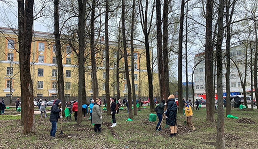 Субботник в Металлострое. 29 апреля 2023 г.