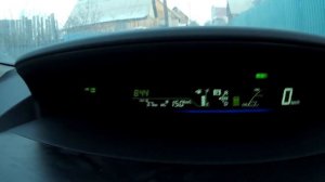 Prius Alpha расход в -25С  6,3л./100 км.