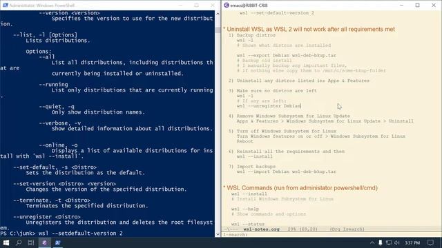 Upgrade from WSL 1 to WSL 2 not working Part 2 смотреть онлайн