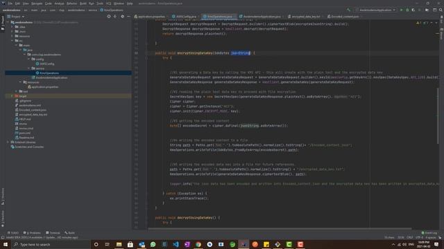 AWS KMS Operations - Java Implementation смотреть онлайн