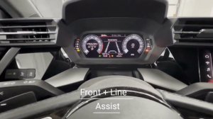 Audi A3 8Y Front + Line assist