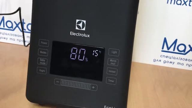 1. Огляд Зволожувача повітря Electrolux EHU-3710D Чорнй смотреть онлайн