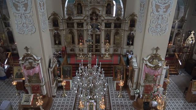 17.05.2023. Среда. Божественная Литургия. Отдание праздника Преполовения Пятидесятницы. смотреть онлайн