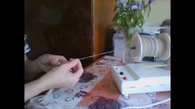 Нити из крапивы домашнее прядение