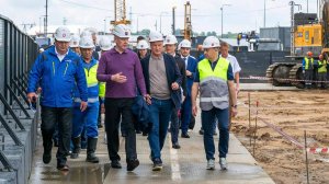 Сергей Собянин дал старт строительству новой станции метро «Рублево-Архангельское»