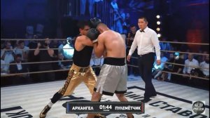 Полный бой | Пулемётчик vs Никулин. Жёсткий нокдаун! Слова после боя.