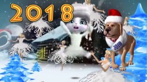 Зайка ZOOBE "Новогодняя песенка- замела метелица..."