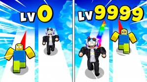 Я СТАЛ ЧЕМПИОНОМ СКОРОСТИ! 100,000 КМ ПРОБЕЖАЛ ЗА 2 МИНУТЫ! ROBLOX Race Clicker