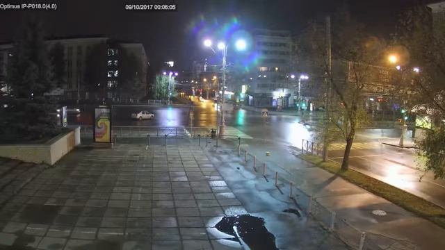 Ночное видео с камеры Optimus IP-P018.0(4.0) смотреть онлайн