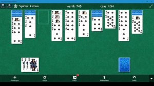 Как играть в Пасьянсе Паук