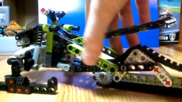 Обзор. Снегоход LEGO техник смотреть онлайн